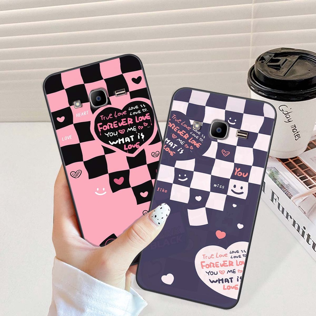 Ốp Samsung J2 Prime in hình trái tim, caro kẹo ngọt đầy cá tính siêu đẹp siêu chất