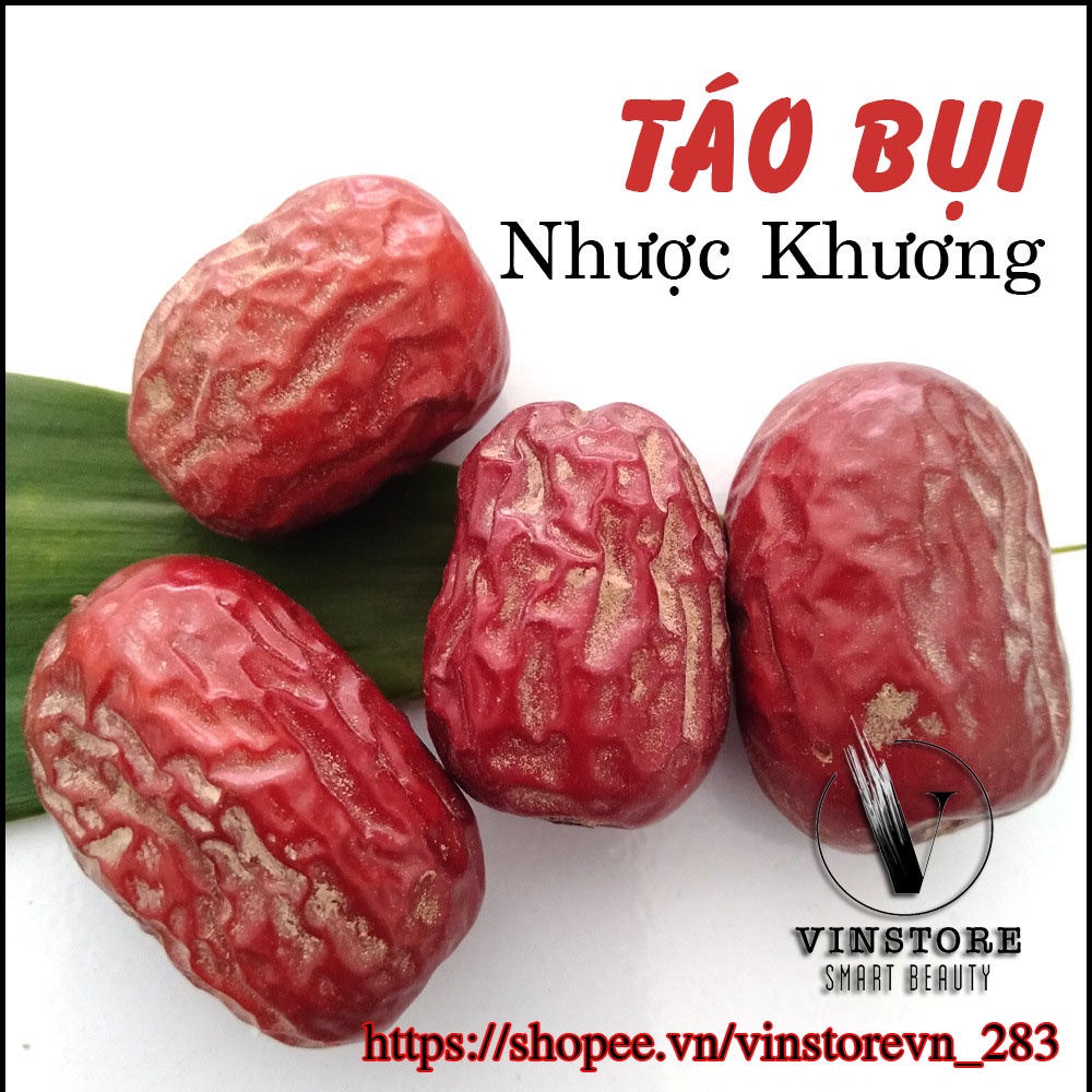 Táo bụi Nhược Khương 500g - táo đỏ Tân Cương chính gốc không sấy rửa- chắc thịt, nguyên vị