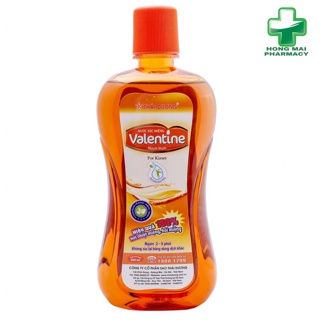 Nước súc miệng valentine 500ml ( dành cho cả gia đình)