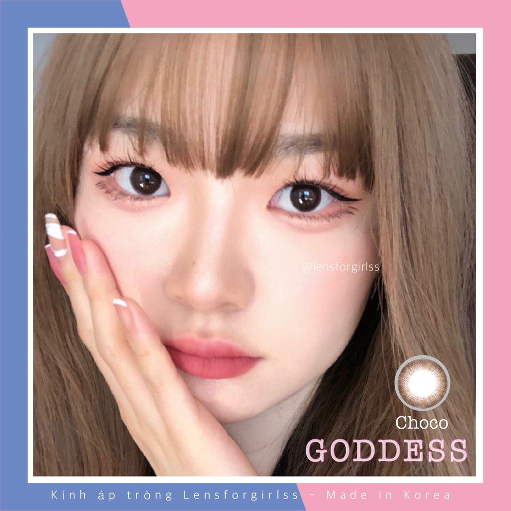 Kính Áp Tròng GODDESS CHOCO của Lensme (Hsd 3-6 tháng)