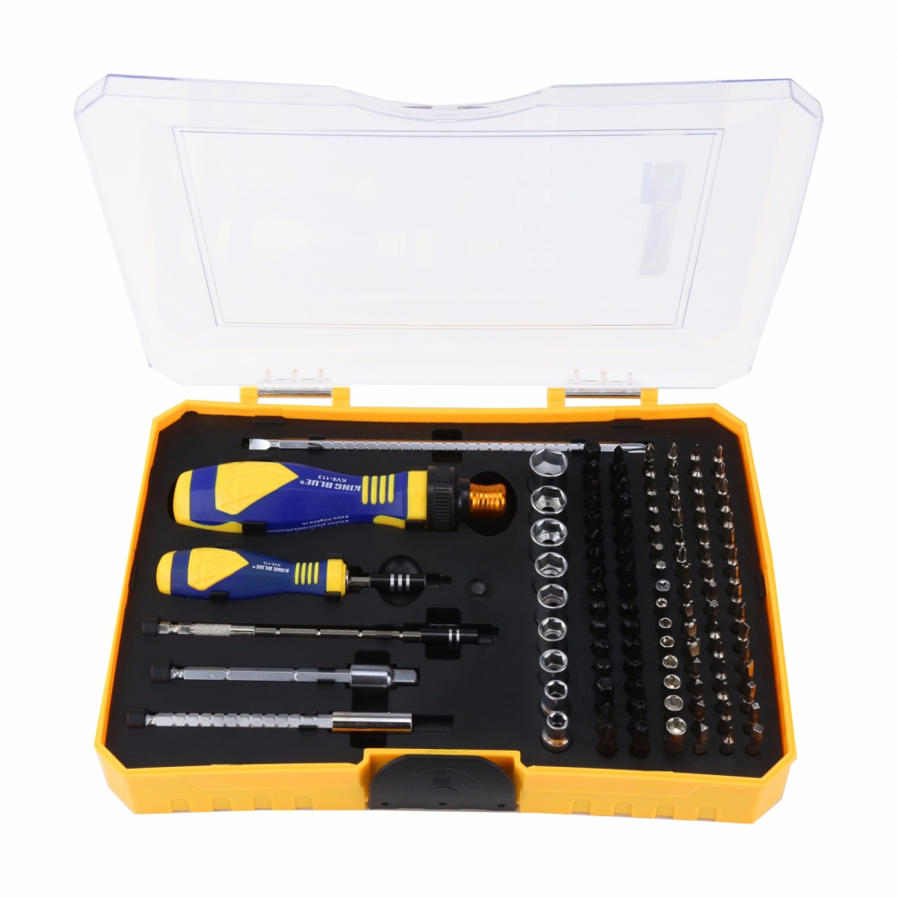 [CHÍNH HÃNG] Bộ Tuốc Nơ Vít Đa Năng Cao Cấp 36,113 Chi Tiết King Blue