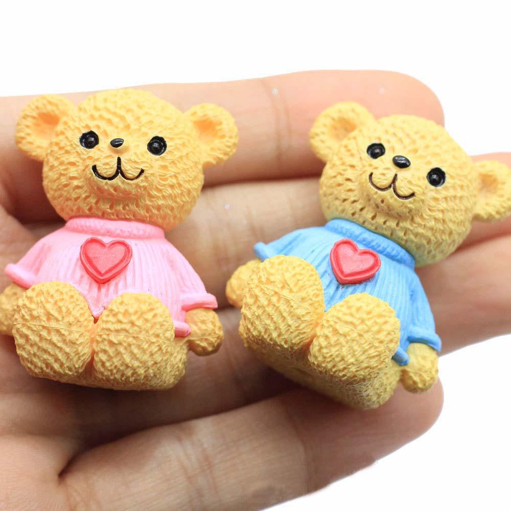 Mô Hình Gấu Teddy Mini Dễ Thương Dùng Trang Trí Tiểu Cảnh