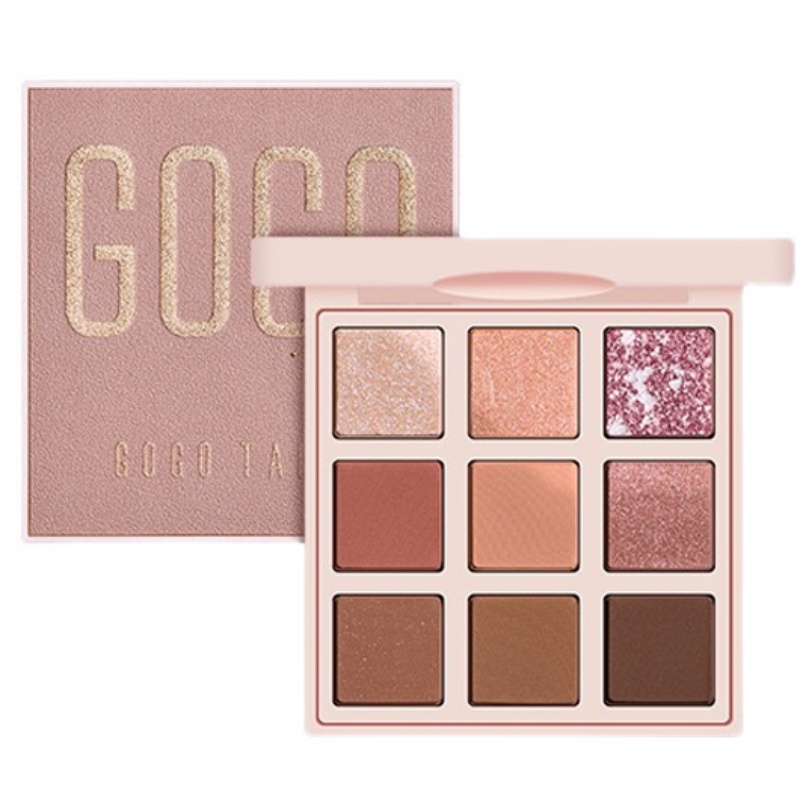 [CHÍNH HÃNG] Bảng phấn mắt GOGO TALES 9 màu Admiring Velvet Eyeshadow