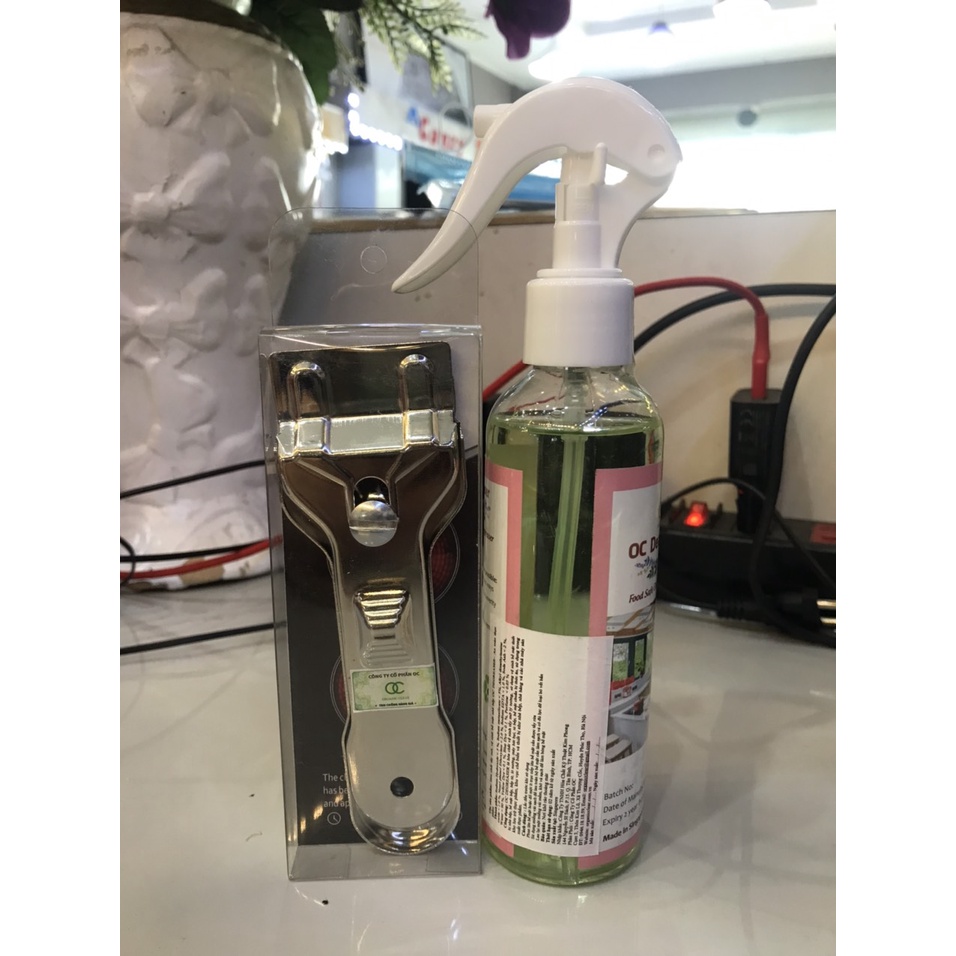 Combo Bộ 2 sảm phẩm  - Làm sạch mặt kính bếp nhà bạn