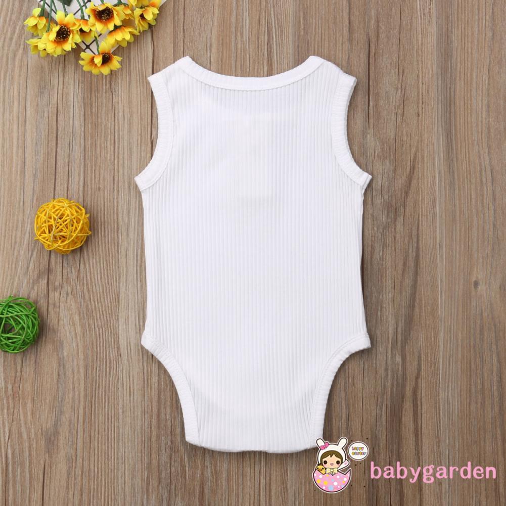 Áo liền quần thiết kế màu trơn đáng yêu cho bé