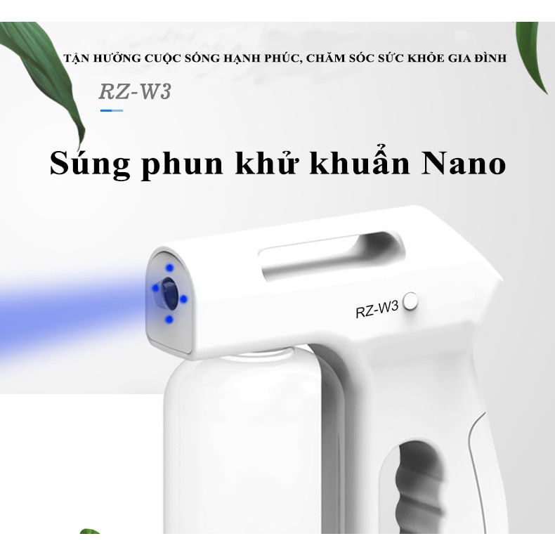 Máy Xịt Khử Khuẩn NaNo XSD030-W3 Dùng Cho Văn Phòng, Cá Nhân, Gia Đình, Phun Sương Mịn