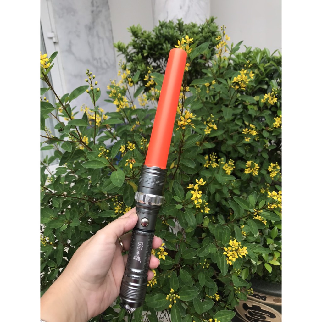 😍 Đèn pin LED cầm tay LY S037  - Tặng kèm hộp đựng cao cấp+ bóng đèn nhựa phân luồng
