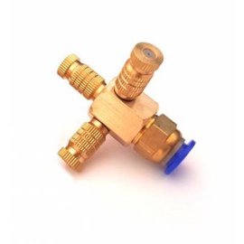 Combo 1 cái đế 4 hướng + béc phun sương TẶNG 1 cái T (ngã ba)