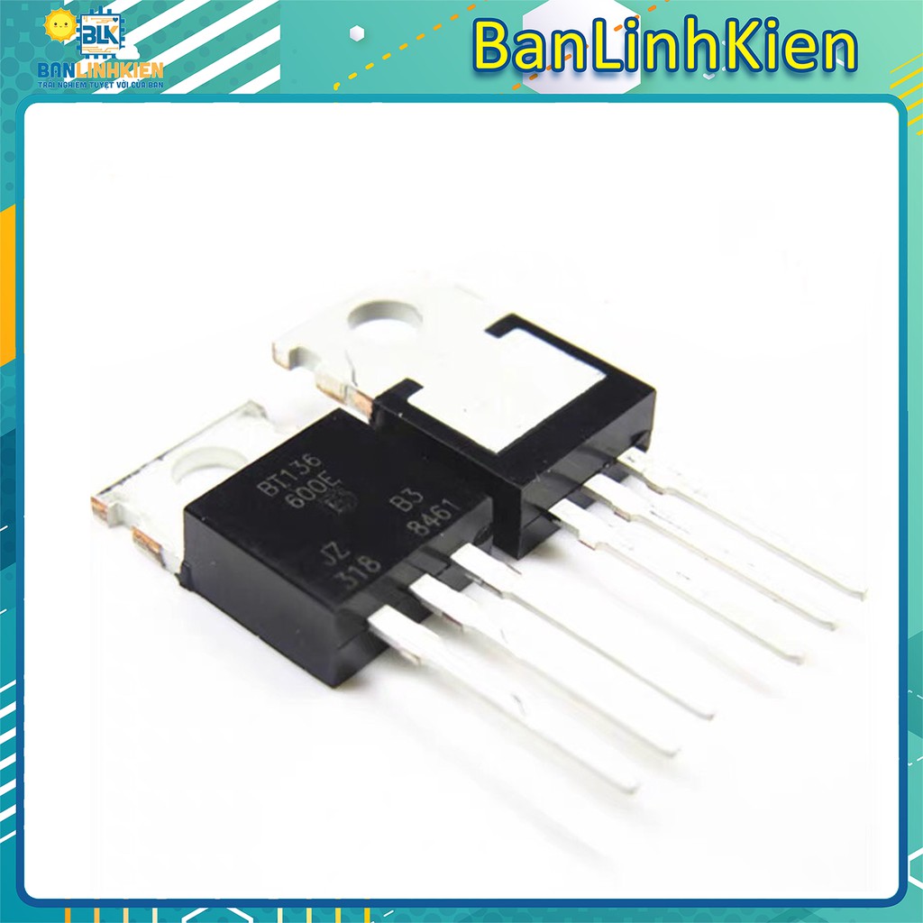 Triac BT136 4A 600V To220/ BT136S-600E To252