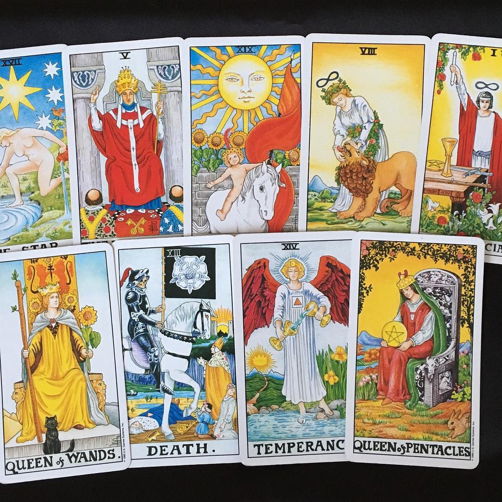 Bài Universal Waite Tarot in Tin