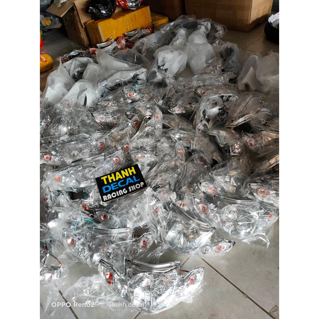 Đầu sihello gắn cho sirius  50-110 , full ốp đầu tặng kèm bợ cổ