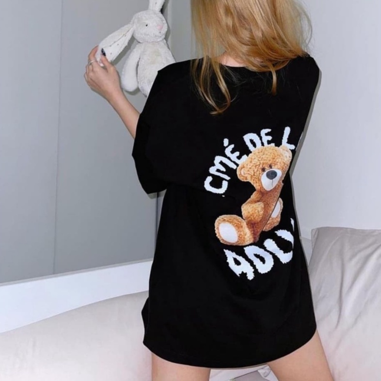 Áo Thun ADLV In Hình Teddy Bear  - Ảnh Chụp Tại Shop