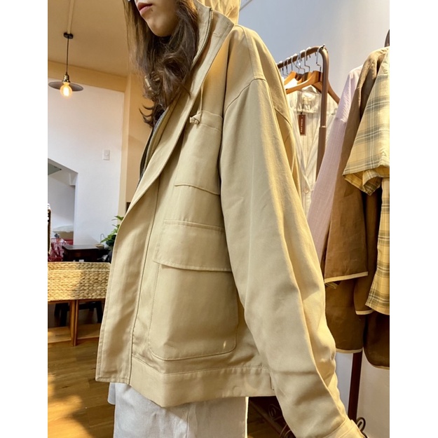 Áo khoác có mũ - 2 lớp