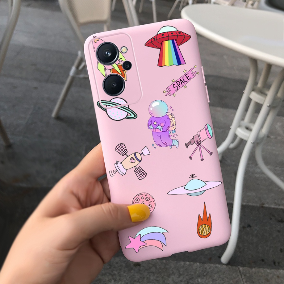 Ốp Điện Thoại Silicon Mềm Họa Tiết Hoạt Hình Cho OPPO Realme 8i 9i Narzo 50i Realme9i 8 i Narzo50i