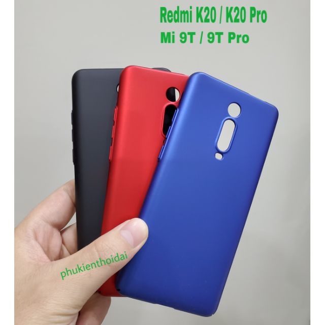 Ốp lưng Xiaomi Redmi K20 / K20 Pro / Mi 9T nhám nhung nhựa mỏng