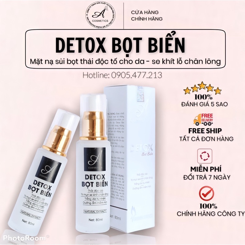 Detox Bọt Biển Acosmetic [Thải Độc Da]