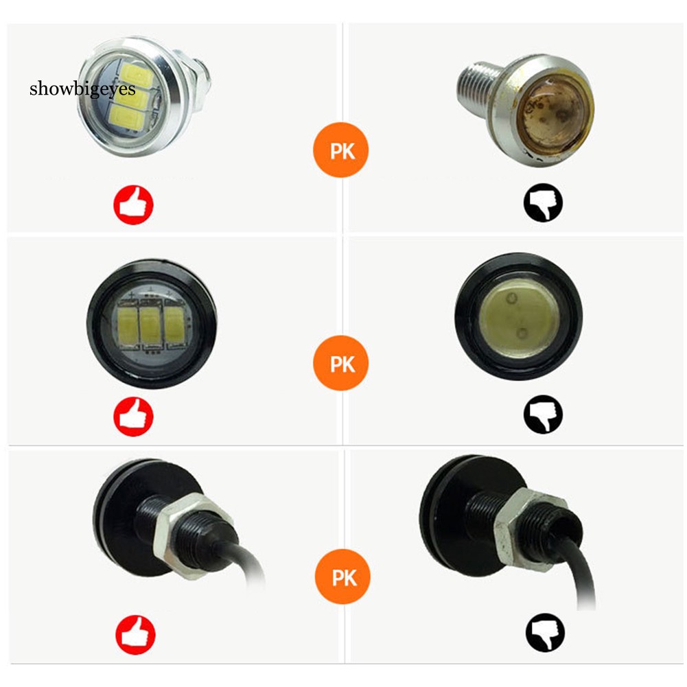 Cặp đèn chiếu sáng 12V 15W LED chuyên dụng cho xe hơi