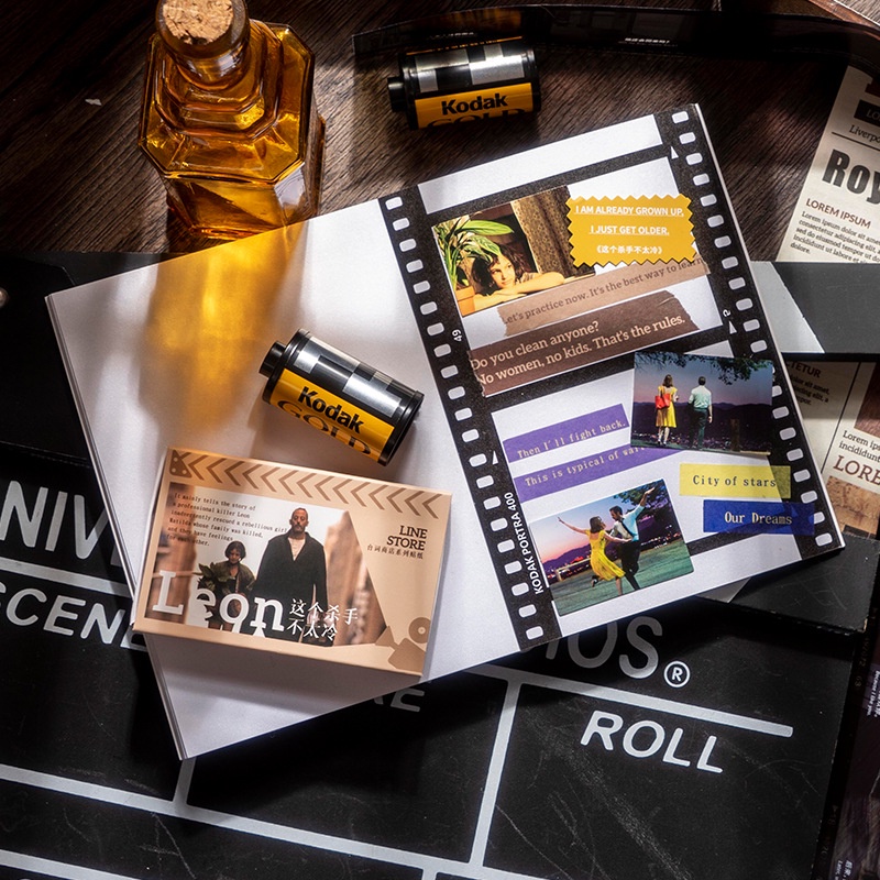 Hộp 60 sticker gồm những câu nói Tiếng Anh nổi tiếng trong phim