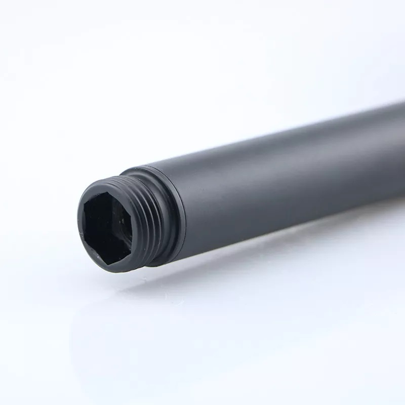 Vòi sen tăng áp inox 304 sơn tĩnh điện Đen - chống rỉ sét sử dụng cho cả nóng lạnh, Tia nước xoáy hình tháp