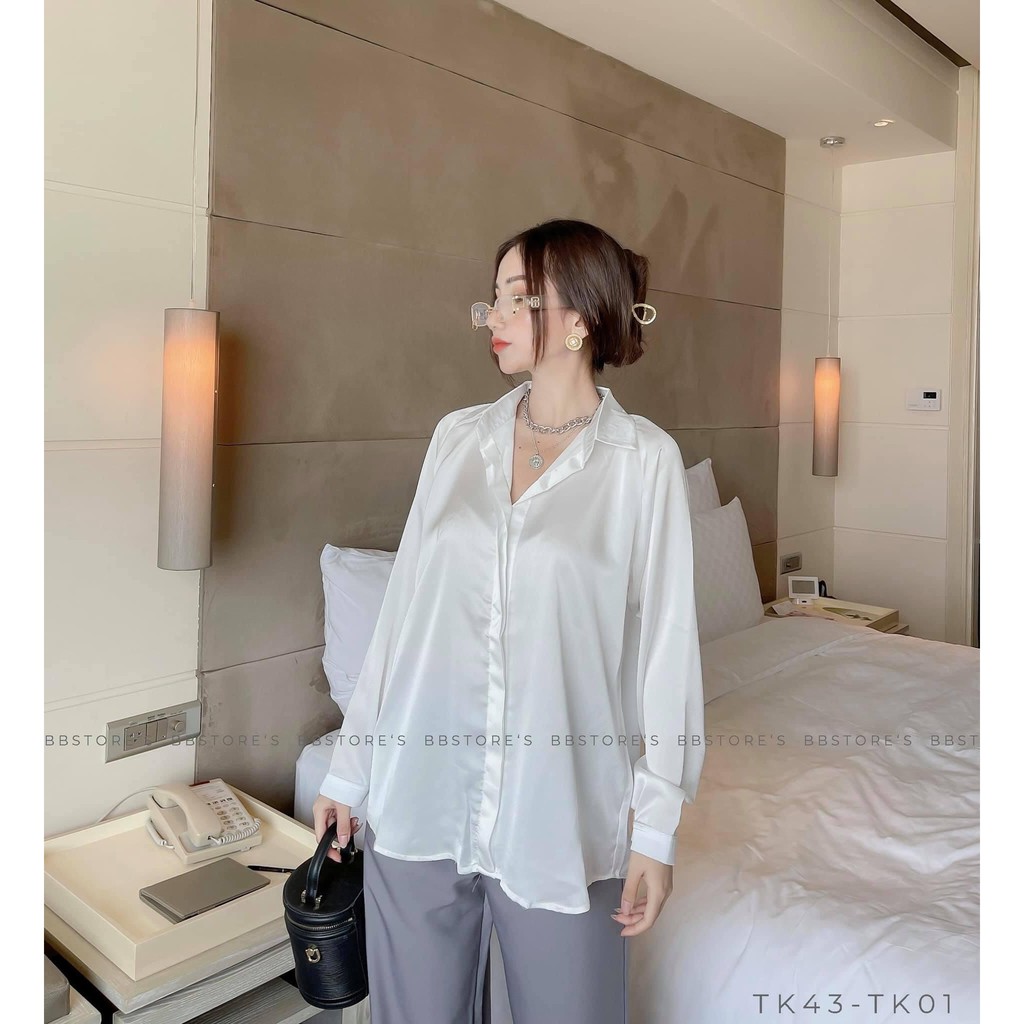 [BBSTORE'S] Sơ Mi Phi Công Sở Năm Màu - TK43