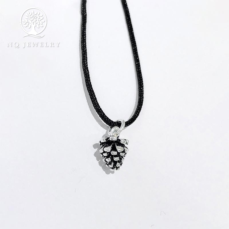 Dây chuyền mặt bạc noel an lành - NQ Jewelry