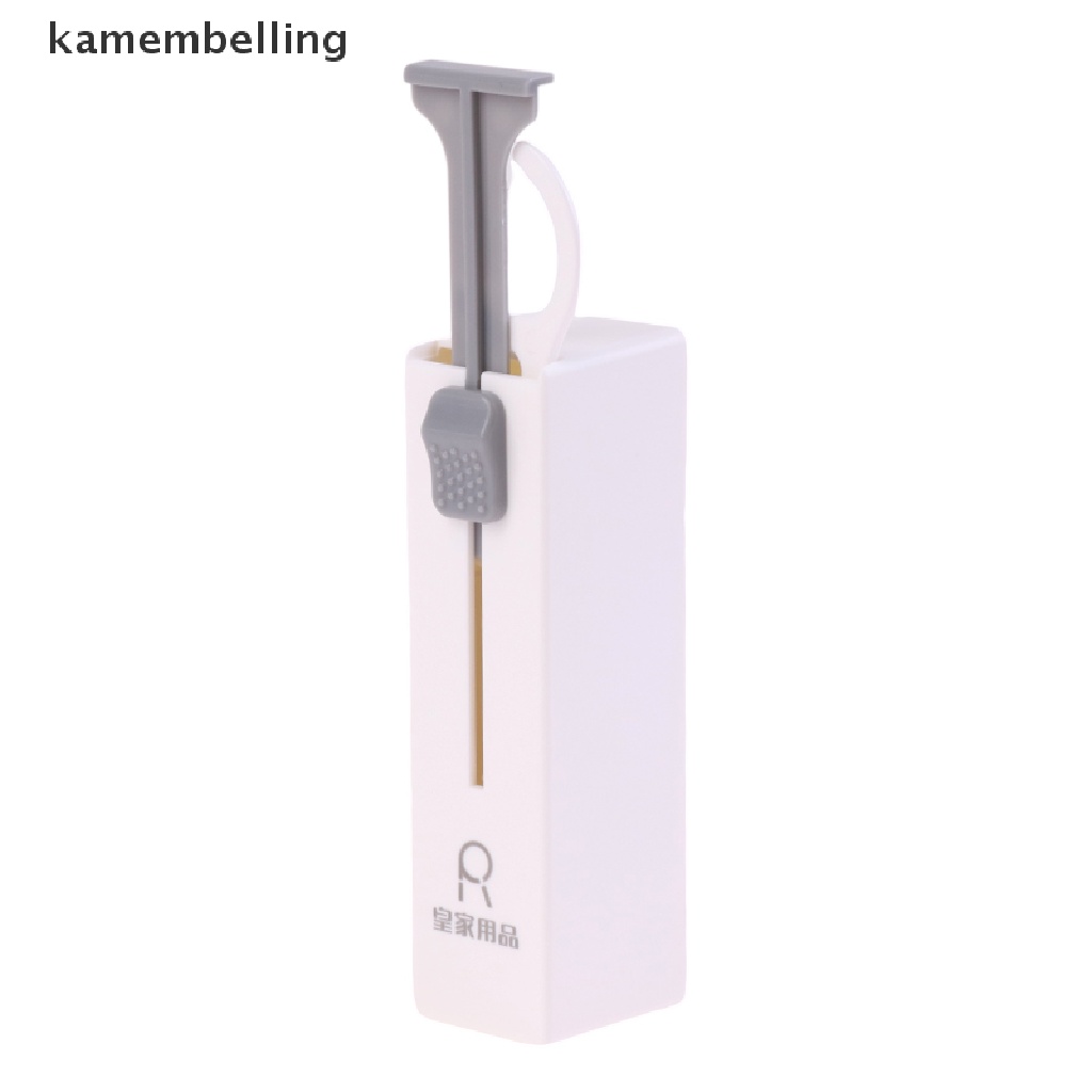 Hộp Đựng Chỉ Tự Động + 10 Que Tăm Xỉa Răng Tiện Dụng