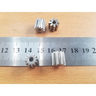 Bánh răng kim loại 8,10,11,12 răng,lỗ trục 3mm sử dụng cho động cơ xe điện trẻ em 6-12v,hàng chất lượng bền bỉ
