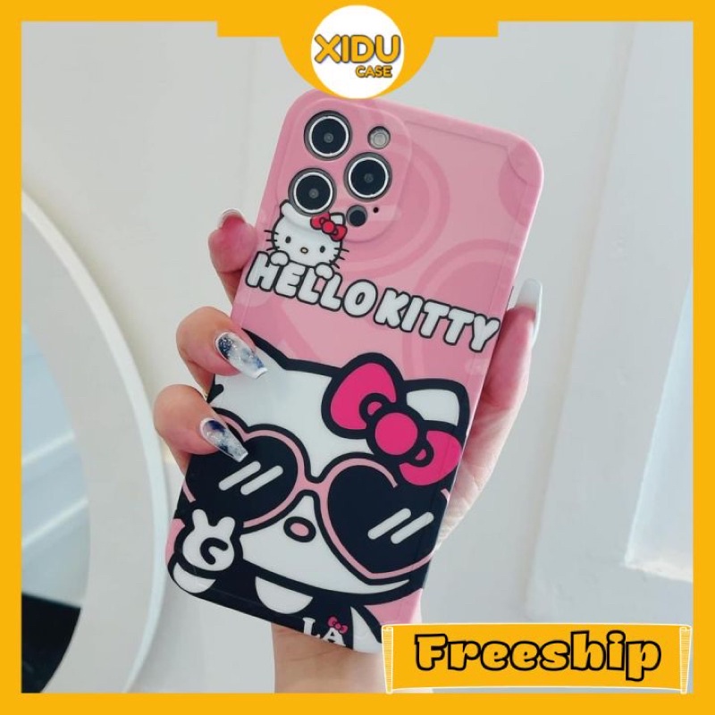Ốp Iphone IMD Hello Kitty Hồng - Ốp iphone 7/7plus/8/8plus /x/xs/xs max/11/11 pro/11 promax/12/12mini/12Pro/12Promax