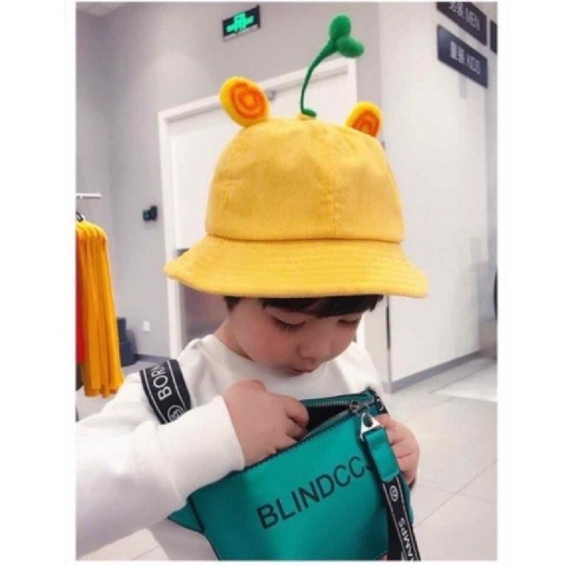 NÓN BUCKET MẦM CÂY HOT TREND THỜI TRANG DÀNH CHO NGƯỜI LỚN VÀ EM BÉ