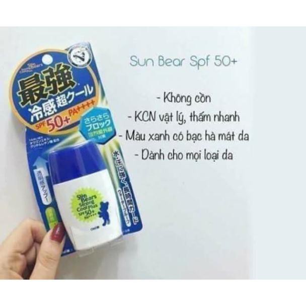 Kem Chống Nắng OMI SUN Bears Strong Super Plus SPF50+ PA++++ 60ml.