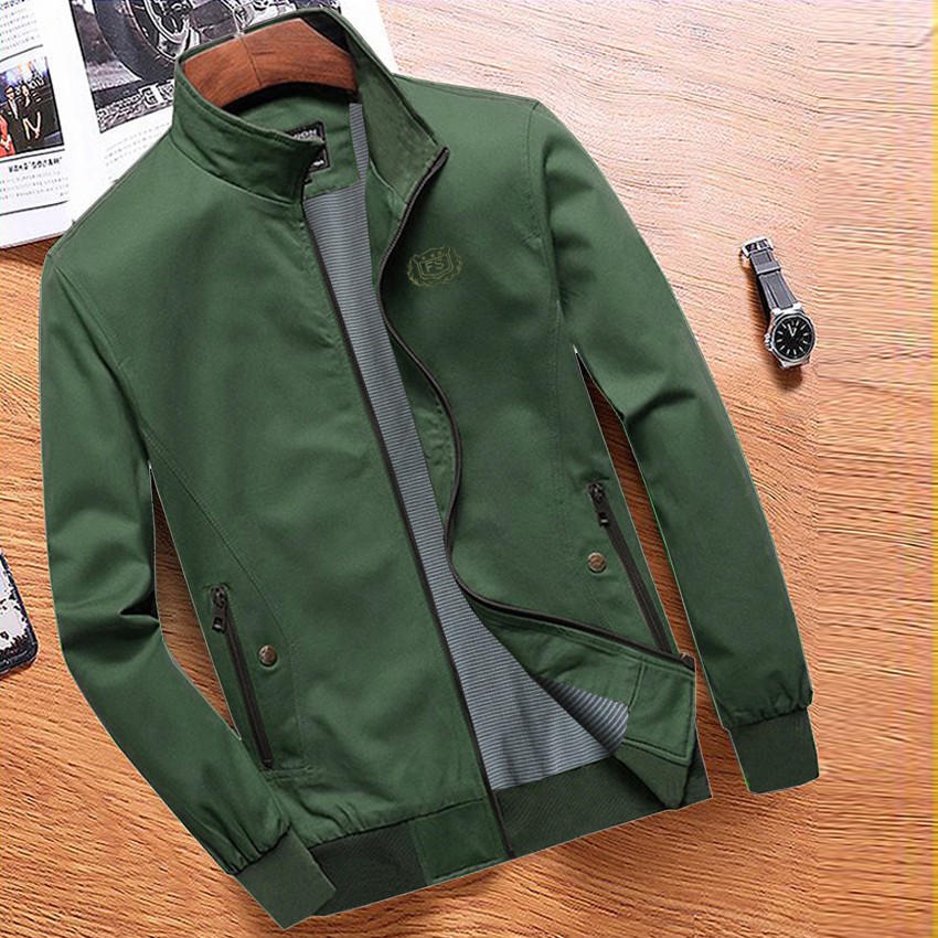 Áo Khoác Kaki Cao Cấp, Áo Khoác Kaki 2 lớp Có Túi Trong Ko Ra Màu