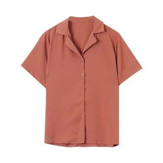 (Bigsize)Áo sơ mi cổ vest 2 ve mà basic 60-90kg
