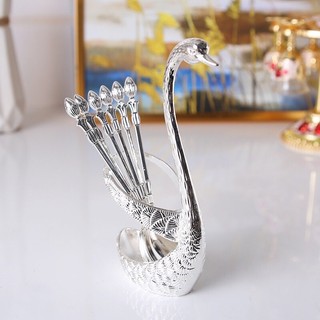 Cốc đựng thìa dĩa hình thiên nga