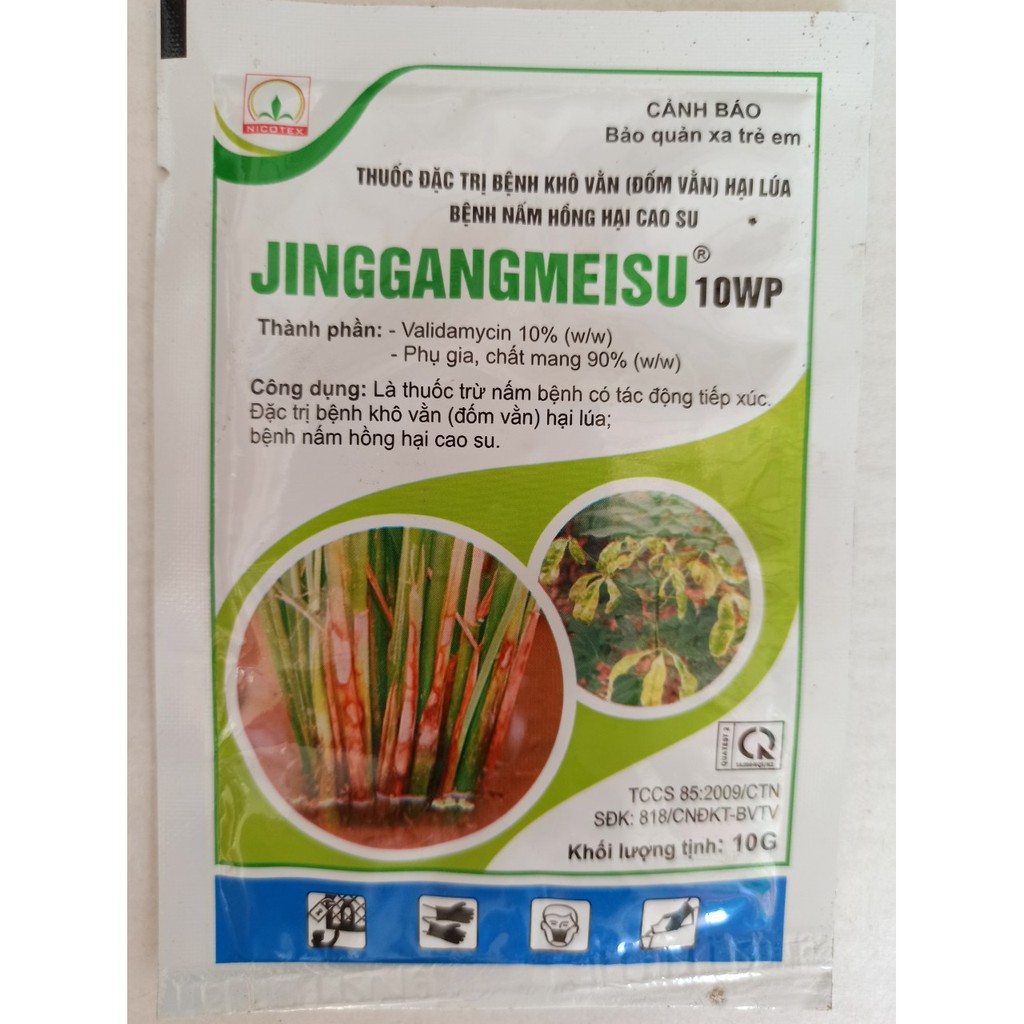 Jinggangmeisu - Chuyên trừ bệnh khô vằn và nấm hồng - Gói 10g