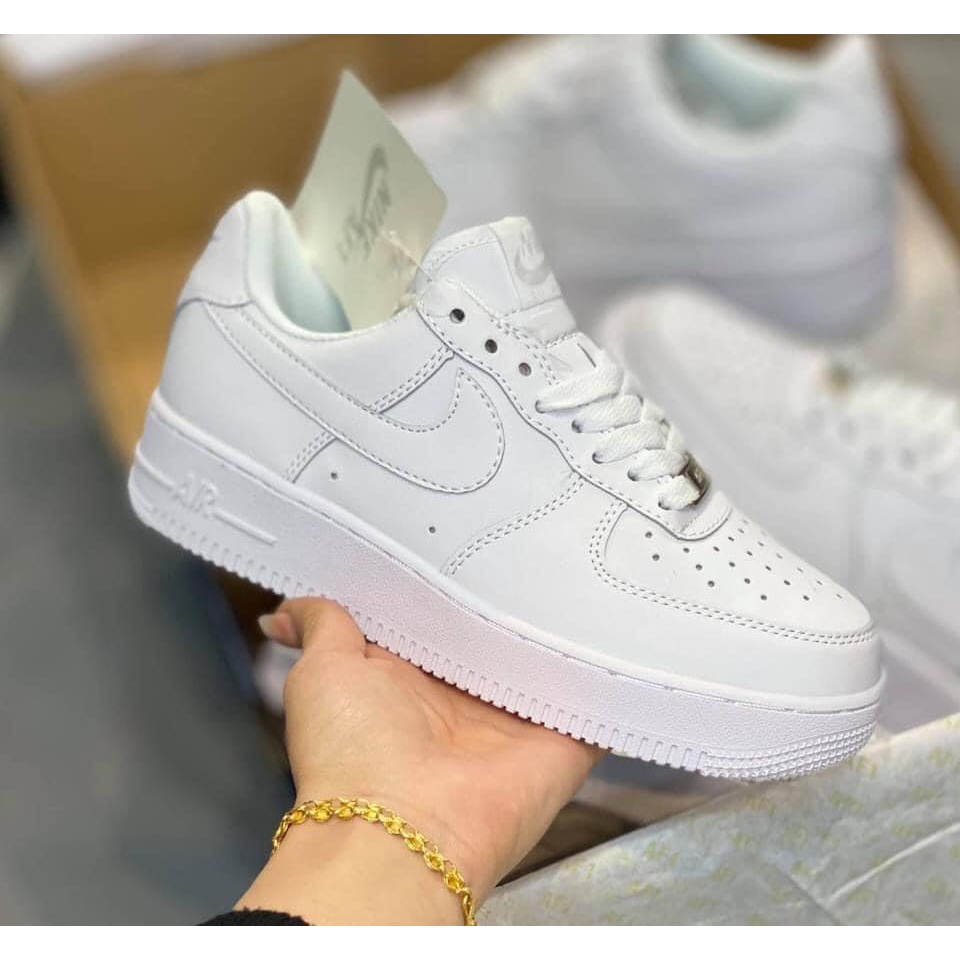 Giày thể thao nam nữ air force 1 trắng full ,Giày AF1 trắng hottrend 2022 bản SC size 36-43