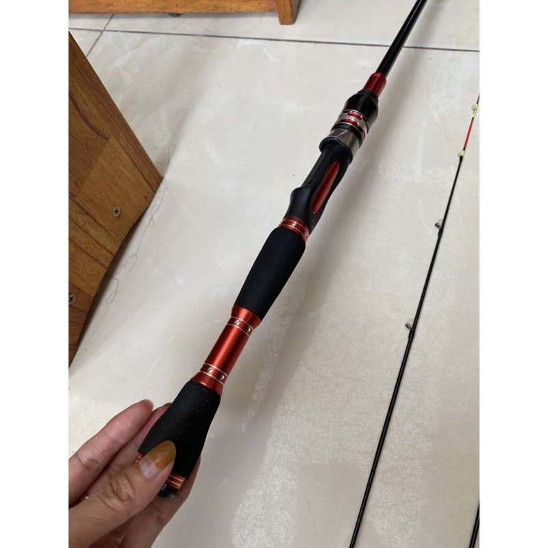 Cần câu cá ikada giá rẻ 2 độ dài màu ngẫu nhiên