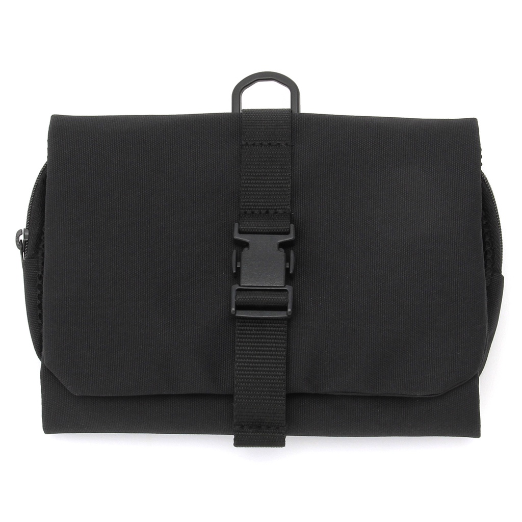 TÚI TREO ĐỰNG ĐỒ CÓ TÚI RỜI MÀU ĐEN 12x18x4.5CM MUJI CHÍNH HÃNG