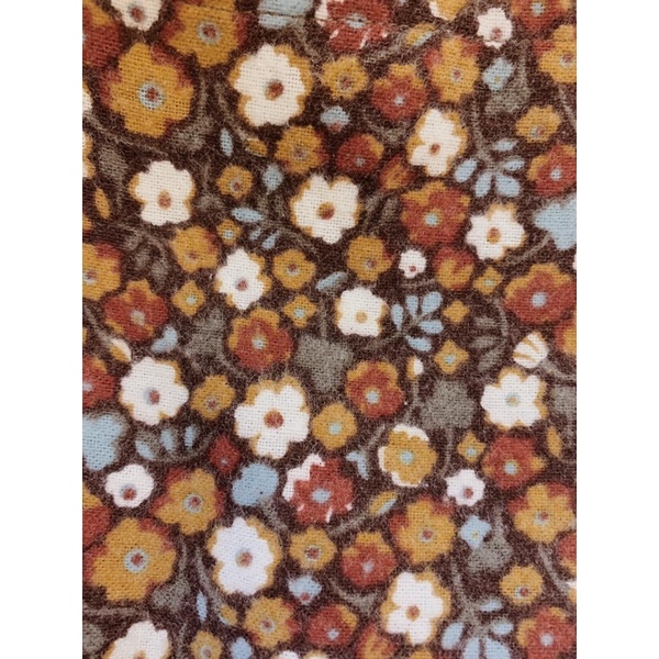 Yếm Linen GÀ VINTAGE phối túi hoa nhí