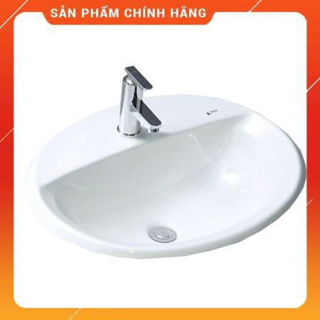 (FREESHIP) Chậu Rửa Lavabo Âm Bàn Inax AL-2395/ L-2395V Dương Vành