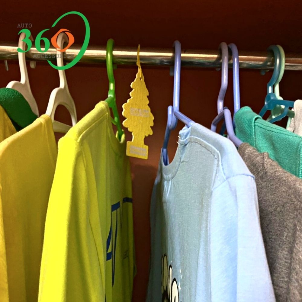 Cây thông thơm lá thông thơm Little Trees treo xe khử mùi phòng tủ quần áo nhiều mùi lựa chọn