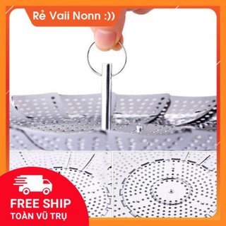 Vỉ hấp đa năng inox cao cấp có hộp