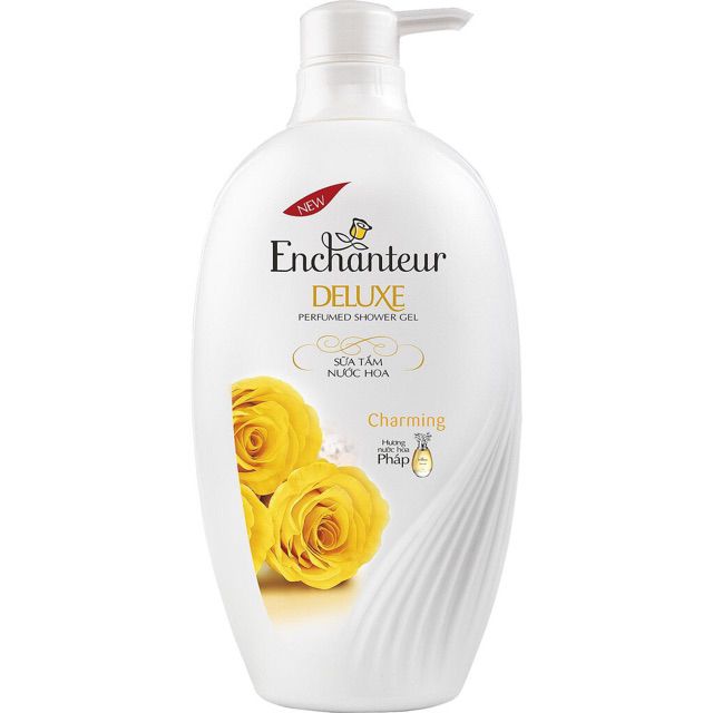 Sữa tắm enchanteur 650g 2 màu