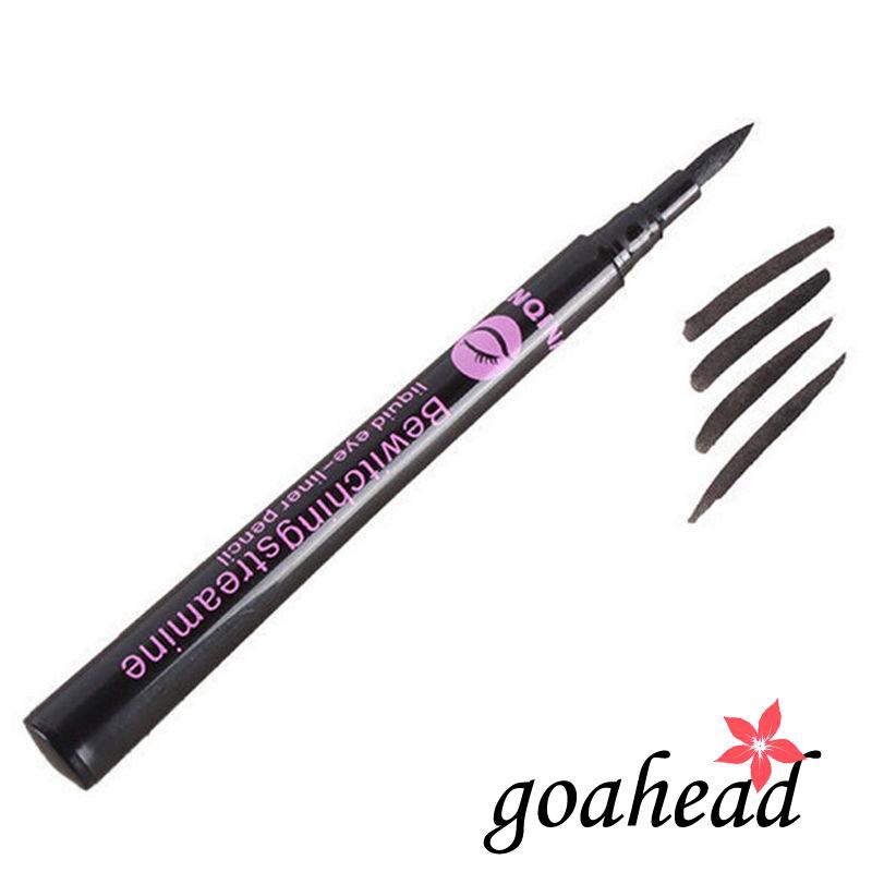 ☞❀❤♕GOAMakeup Black Waterproof Eyeliner Liquid Eye Liner Pen Pencil Beauty Cosmetic Eye Liner | BigBuy360 - bigbuy360.vn