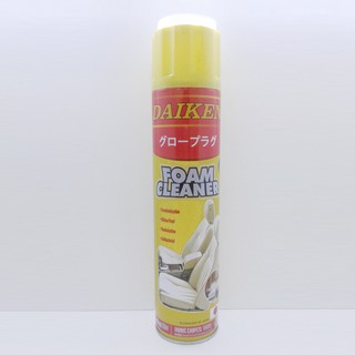 Chai vệ sinh bảo dưỡng nệm ghế da DAIKEN FOAM CLEANER Made in JAPAN 650ml