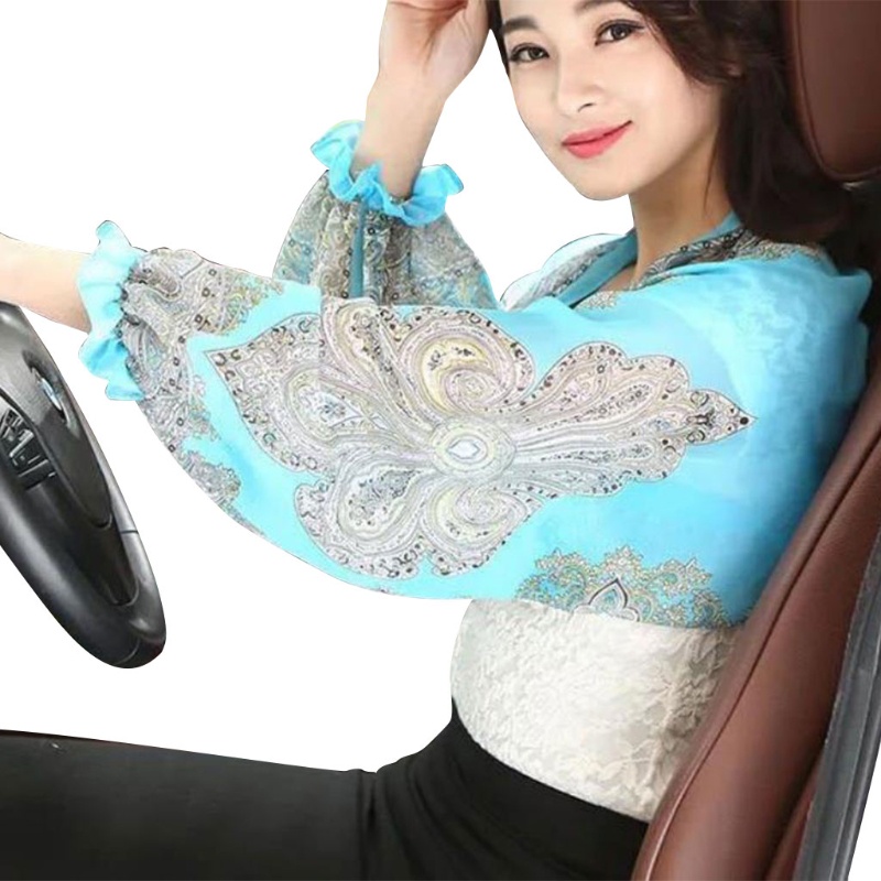Xiangbao Áo Choàng Polyester Chống Nắng Thoáng Khí Nhiều Màu Sắc Cho Nữ Sl