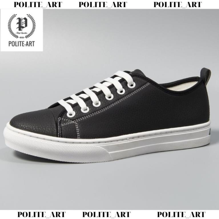 ℘ ( Freeship Extra ) Giày sneaker Nam POLITE_ART GD104 cao cấp, giày da Nam chính hảng sang trọng ℘