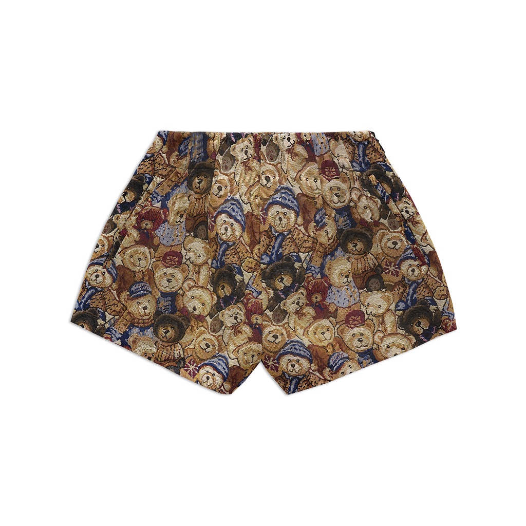Quần Short Nữ Linen Teddy , Chất Vải Bố Linen Thoải Mái , WQS000035 ,SOMEHOW
