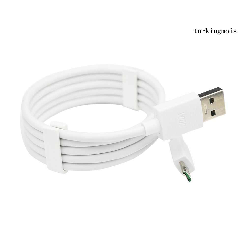 Dây Cáp Sạc Đồng Bộ Dữ Liệu Micro USB Nhanh 1m 4A Cho OPPO / VOOC / Android