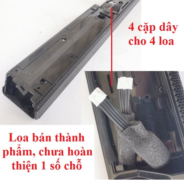 1 cái Loa Soundbar dài 90cm - 60w - Thương hiệu nổi tiếng Hàn Quốc - Củ loa Mỹ