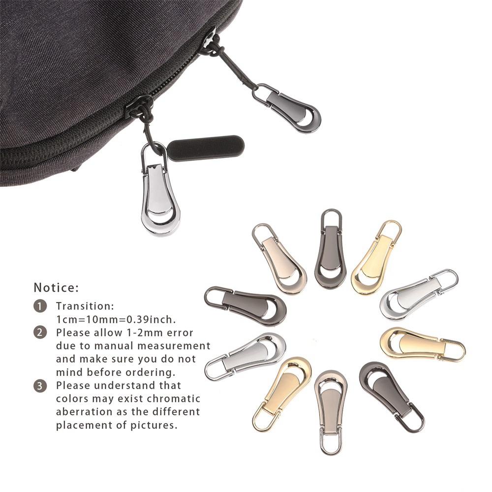 Set 5 Đầu Khóa Kéo Có Thể Tháo Rời DIY Tiện Dụng